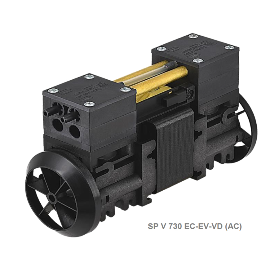 micropompe volumetriche a membrana con eccentrico serie V 730 EC EV VD_AC