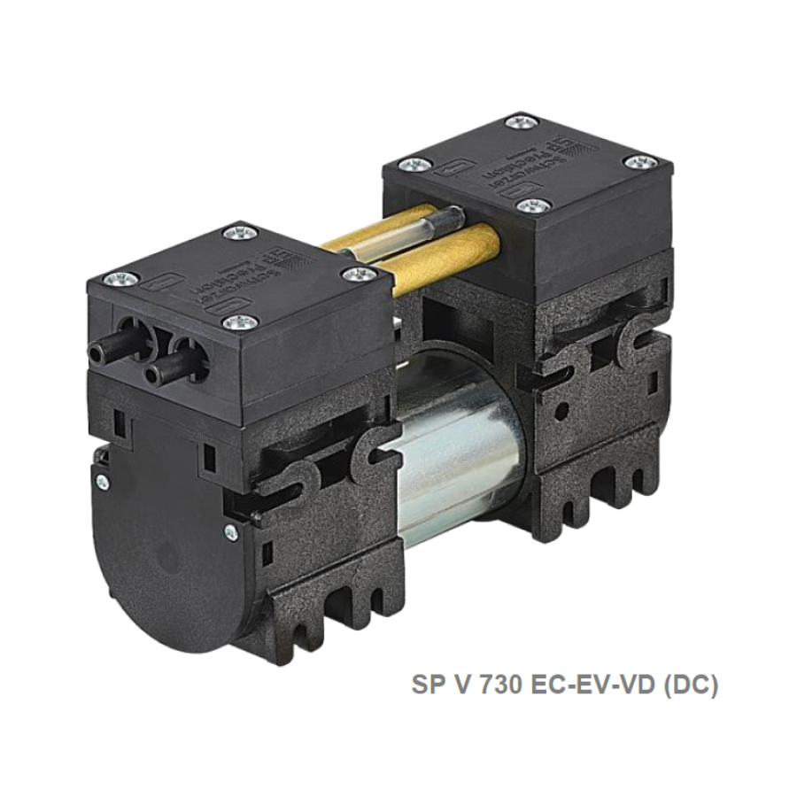 micropompe volumetriche a membrana con eccentrico serie V 730 EC EV VD_DC